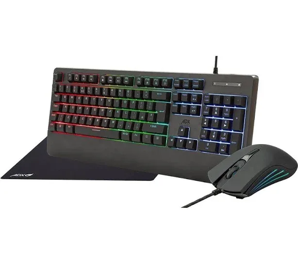 ADX ADXCOM325 Firebundle Gaming Keyboard & Mouse Set