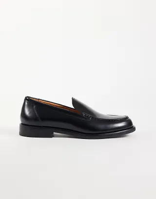 Vagabond Shoemaker Linn leather loafers in brown