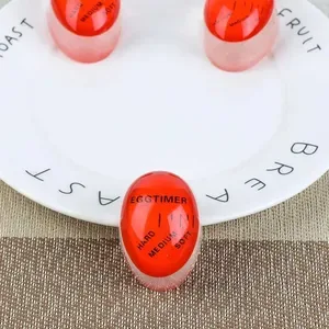1-Pc Electronic Egg Timer for Kitchen, Colorful Cooking Gadget for Soft and Hard Boiled Eggs