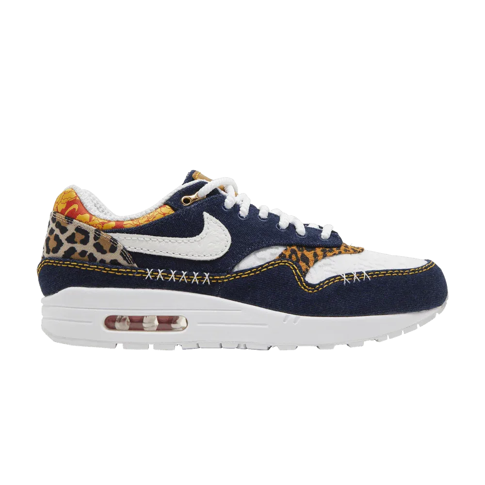 Air Max 1 Premium Denim Leopard