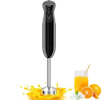 Bonsenkitchen Hand Blender 2-Speed Immersion Blender with Stainless Steel Blades for Soup