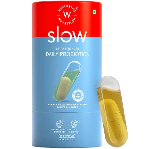 Wellbeing Nutrition Slow Gut Health 60 Caps