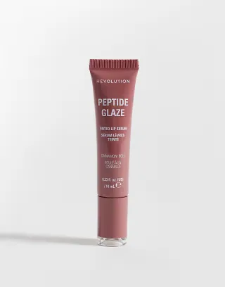 Revolution Peptide Glaze Tinted Lip Serum in Cinnamon Roll