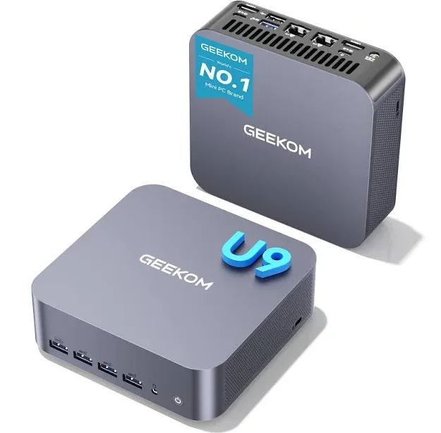 GEEKOM GT15 Max Gaming Mini PC U9-285H 32GB RAM 1TB SSD