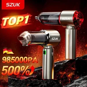 SZUK C012MAX Car Vacuum Cleaner Strong Suction Cleaning Mini Machine Wireless Portable Handhled Blower Machine Home Appl
