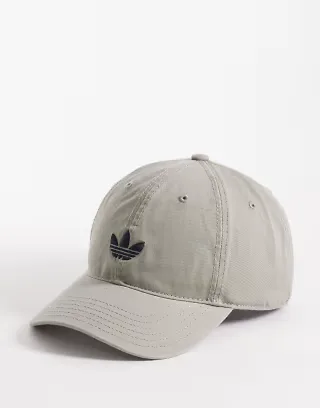 adidas Originals strapback cap in gray
