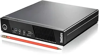TECHSUPPORT Think Centre M-93 Desktop Tiny Pc (Córe i5-4Th Gᥱn,4Gb Ddr3 Ram,128 Gb Ssd,WiFi,Windows 11 pro,Ms Office,Hd