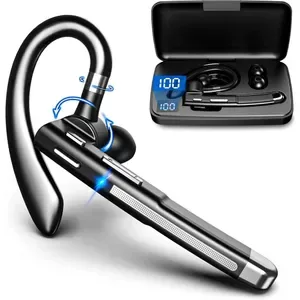 Brand Bluetooth V6.1 Wireless Earbuds - 100-Hour Talk Time, CVC 8.0 Noise Cancelling Single Earbud with Microphone for D