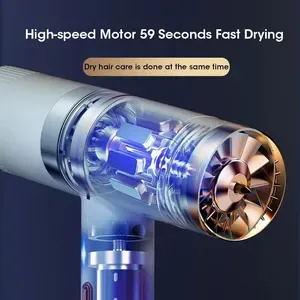 Dryer Negative Ion Hair Hair Care Professinal Quick Dry Home Appliances Powerful Hairdryer Electric Hair Dryer 240312 M2
