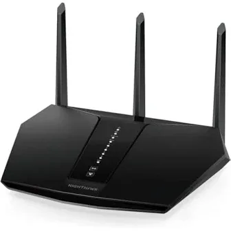 Nighthawk AX2400 Dual-Band WiFi 6 Router with NETGEAR Armor