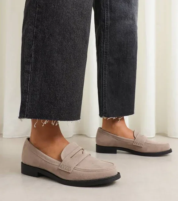 SIMMI London Dime Suede Penny Loafers