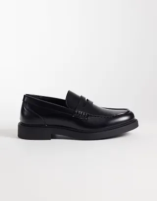 ONLY & SONS loafers in black