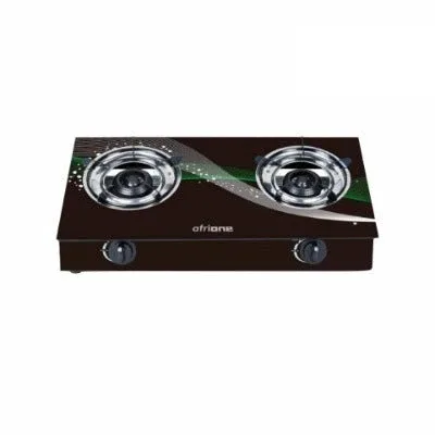 AfriOne Table Top Cooker GSG0201 2 Gas - Glass