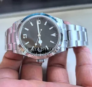 36mm Watches Men's Automatic 2813 Movement BP Watch Men Black White Dial BPF 40mm 224270 Mechanical Luminous 124270 Sapp