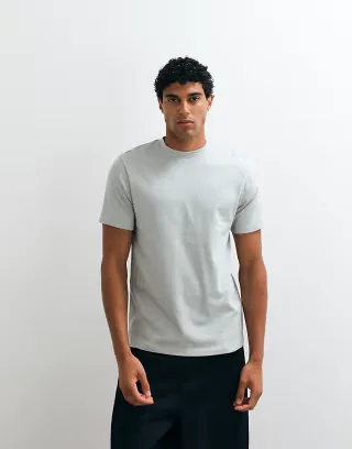 ASOS DESIGN heavyweight regular fit T-shirt in light green