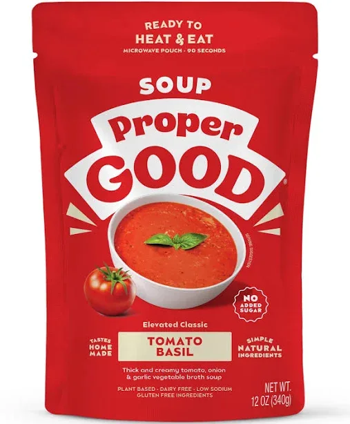 Proper Good Tomato Basil Soup
