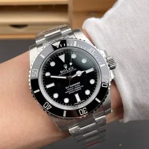 Luxury 40mm Men's Automatic Mechanical Wristwatch, Stainless Steel Waterproof Designer Watch