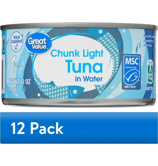 Great Value Chunk Light Tuna in Water