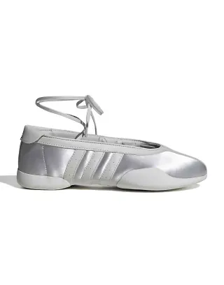 adidas Originals Taekwondo Mei ballet flats in silver