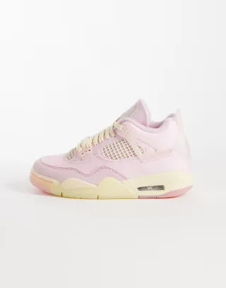 Nike Air Jordan 4 Retro sneakers in light pink