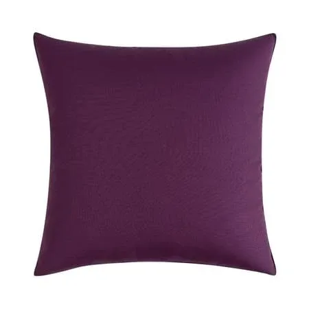 Outdoor Waterproof Throw Pillow Cover, 17.7'' Solid Color Square Cushion Covers Pillowcases for Patio Lounge Travel, Siz