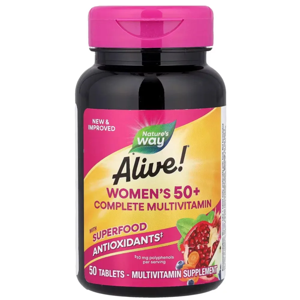 Nature's Way Alive Women's 50+ Complete Multivitamin x50