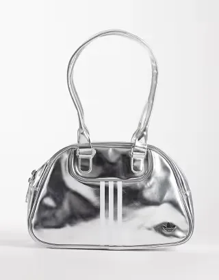 adidas Originals Airliner shoulder bag in silver