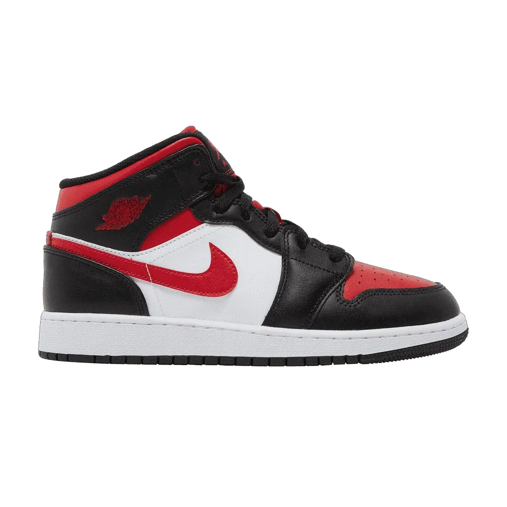 Air Jordan 1 Mid Alternate Bred Toe
