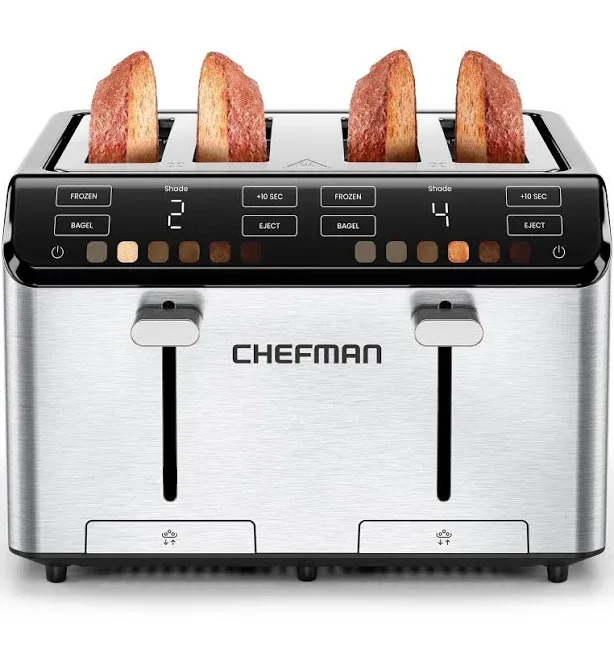Chefman Smart Touch 4 Slice Digital Toaster