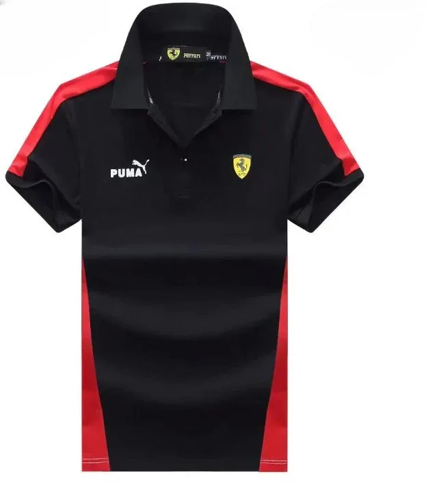 Ferrari Black polo-shirt
