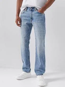 Levi's 501 Original Straight Fit Selvedge Jeans Men's