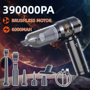 Car Vacuum Cleaner High Power Portable Handheld Wireless Brushless Motor Cleaning Machine Powerful Air Duster for Home A