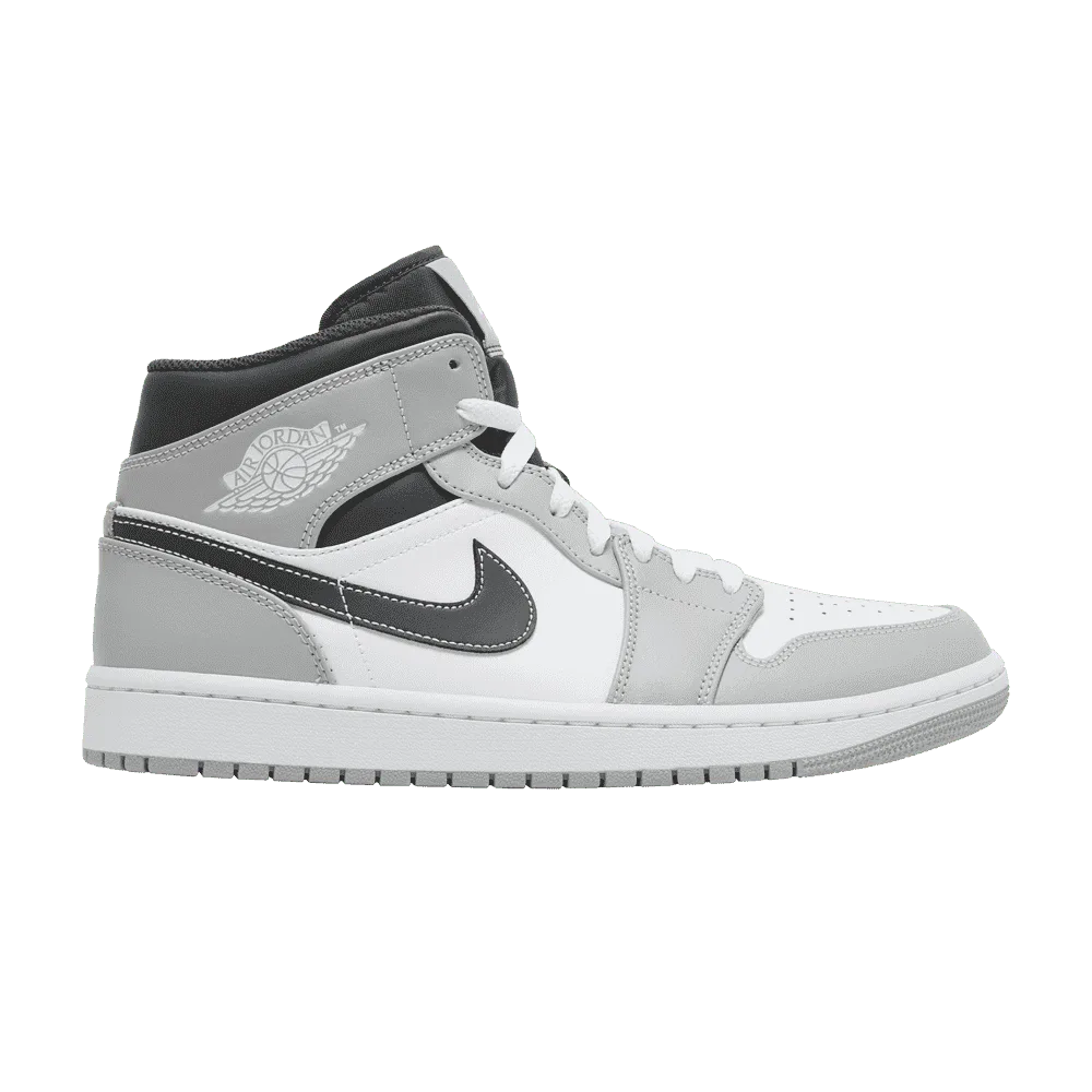 Air Jordan 1 Mid Light Smoke Grey Anthracite