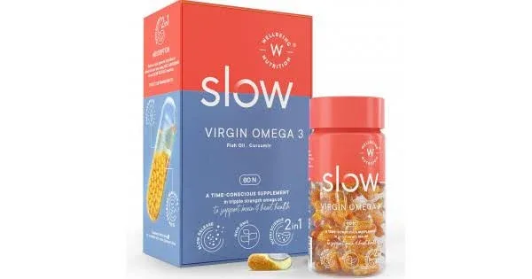 Wellbeing Nutrition Slow Triple Strength Omega 3 Fish Oil