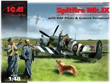 ICM Spitfire Mk.IX 1/48 Scale Model Kit