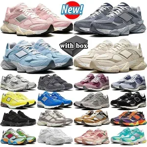 Casual Leather Mesh Sneakers for Men and Women - Triple Black, White, Grey, Blue, Pink, Green Running Trainers, Outdoor