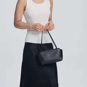 Row Terrasse Togo Water-Dyed Lambskin Handbag Women's Commuter Shoulder Bag Underarm Single Handle High-End Sensation De