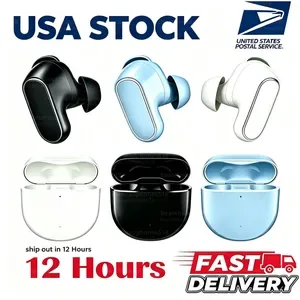 Ultra Open-Ear Wireless Bluetooth Earbuds with Noise Reduction, HD Mic, Touch Control, Waterproof Ear Clip In-Ear Headph