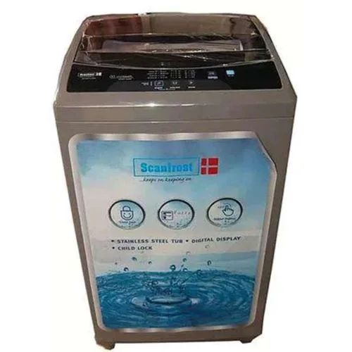 Scanfrost 10kg Automatic Top Load Washing Machine