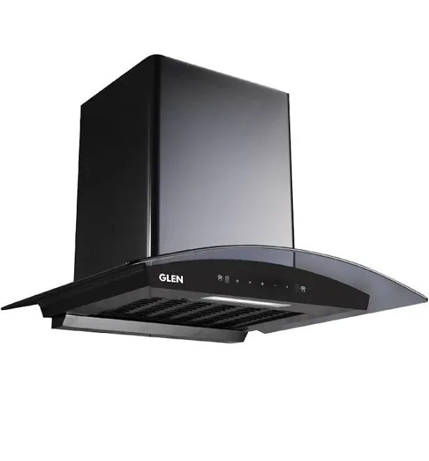 Glen 6060 BL AC 60cm 1200 M3/H Filterless Kitchen Chimney