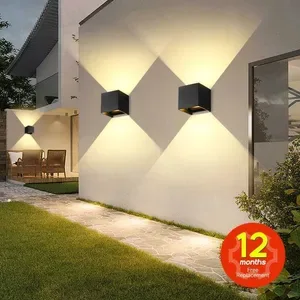 M251127 Wall Light - Waterproof Outdoor LED Garden and Porch Lamp - Durable Aluminum Exterior Courtyard Facade Light for
