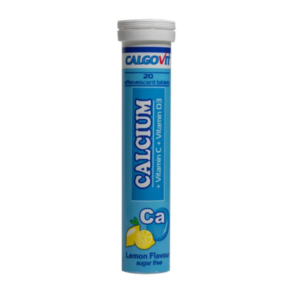 Calgovit Calcium, Vitamin C & Vitamin D3 500/200mcg Tablet x20