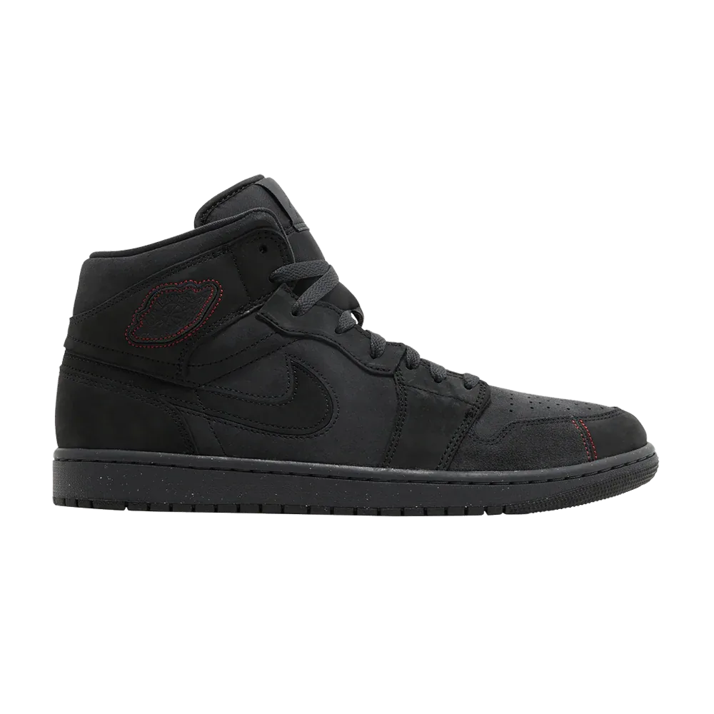 Air Jordan 1 Mid SE Craft Dark Smoke Red
