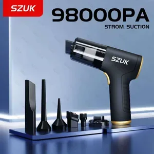 98000Pa Wireless Strong Suction Handheld Robot & Car Dual Use Mini Vacuum Cleaner Home Appliance