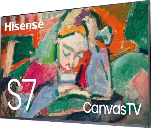 Hisense Class S7 4K QLED Smart CanvasTV Google TV