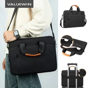 Laptop Bag Case 13-16 Inch - Shoulder Messenger Sleeve Briefcase for MacBook Air Pro, Dell, Matebook - Protective Comput