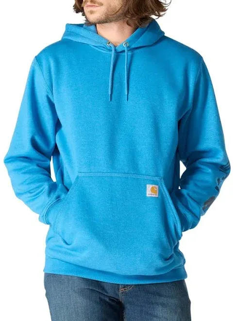 Carhartt Men's Loose Fit Midweight Logo Sleeve Sweatshirt