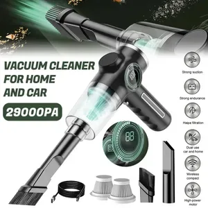 29000PA Car Vacuum Cleaner Wireless Powerful Cleaning Machine Strong Suction Handheld for Car Portable Home Appliance 25