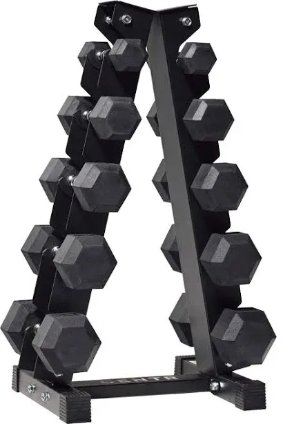 Centr Dumbbell Weight Set with Rack