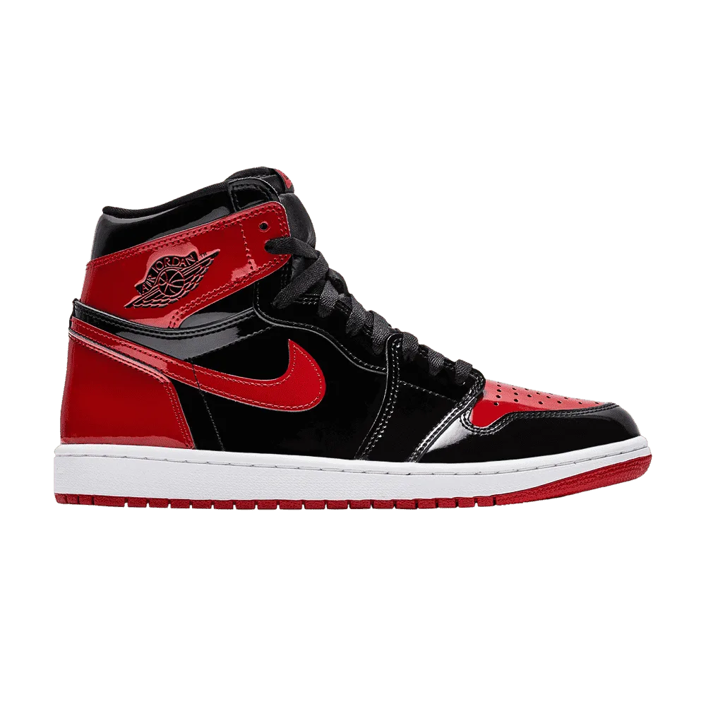 Air Jordan 1 Retro High OG Bred Patent